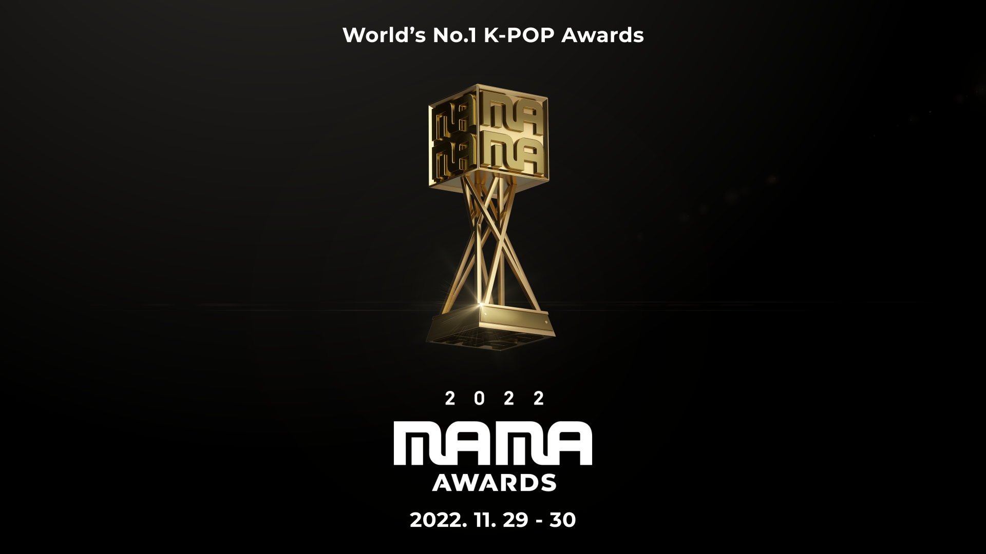 2022 MAMA AWARDS Reveals Its New Trophy 'Hyper Cube' in Teaser 
